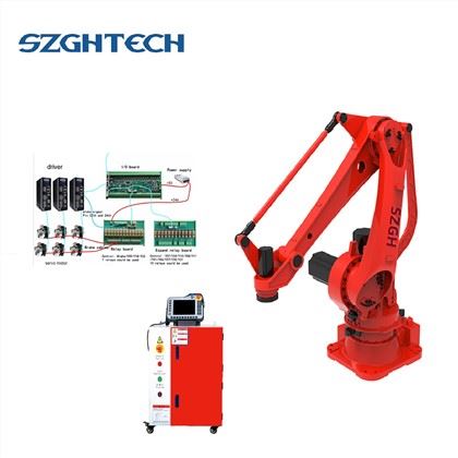 It is a light-weight body with a suitable arm length and a moderate load weight, reaching out to customers;widely used for Materials handling, parts transfer, machine management, testing, gluing, &assembly.